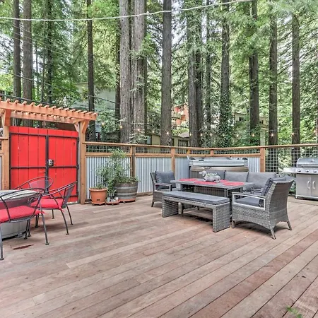 Redwoods Cabin With Hot Tub Walk To Russian River!